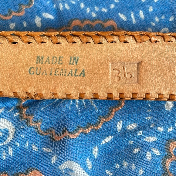 Vintage Colorful Belt made in Guatemala EUC - Picture 4 of 12